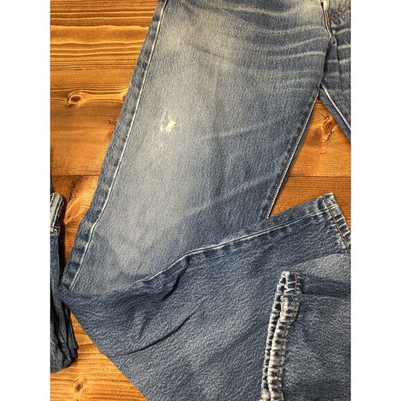 Levi's 501 vtg Jeans 33x34 Mens Straight Leg Button Fly Denim Vintage Pants - Picture 5 of 7